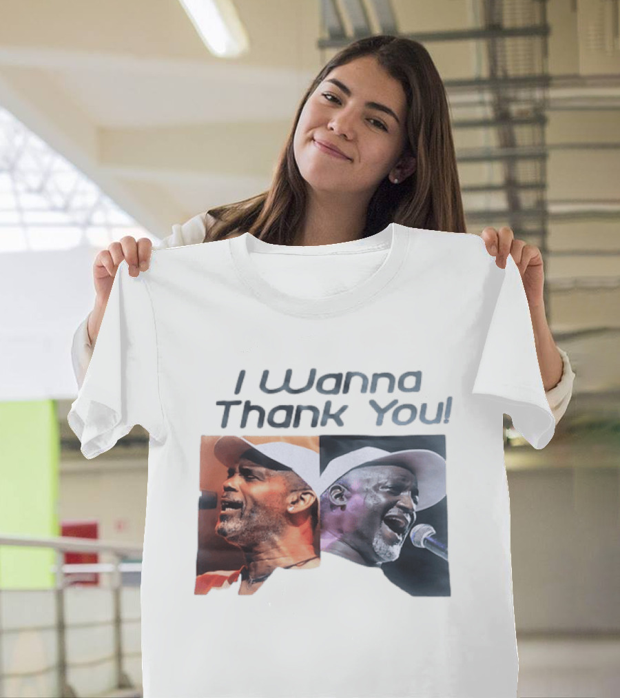 I Wanna Thank You Frankie Beverly Soul Music Legend Live Performance T-Shirt