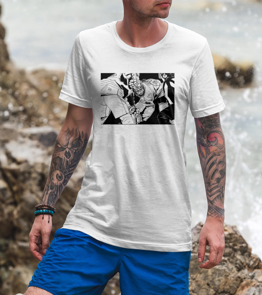 The Face Off 2026 Hockey Player Battle T-Shirt