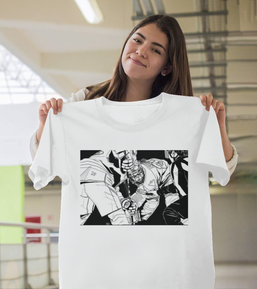 The Face Off 2026 Hockey Player Battle T-Shirt