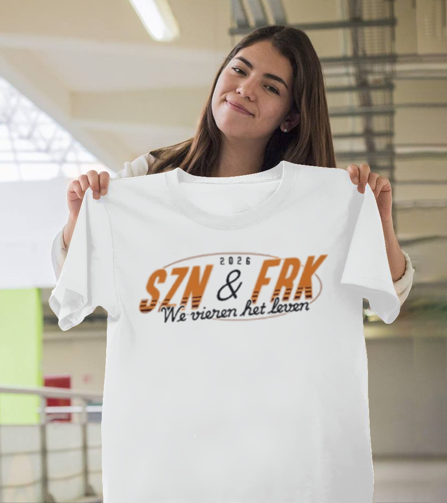 2026 Suzan & Freek We Vieren Het Leven SZN & FRK T-Shirt