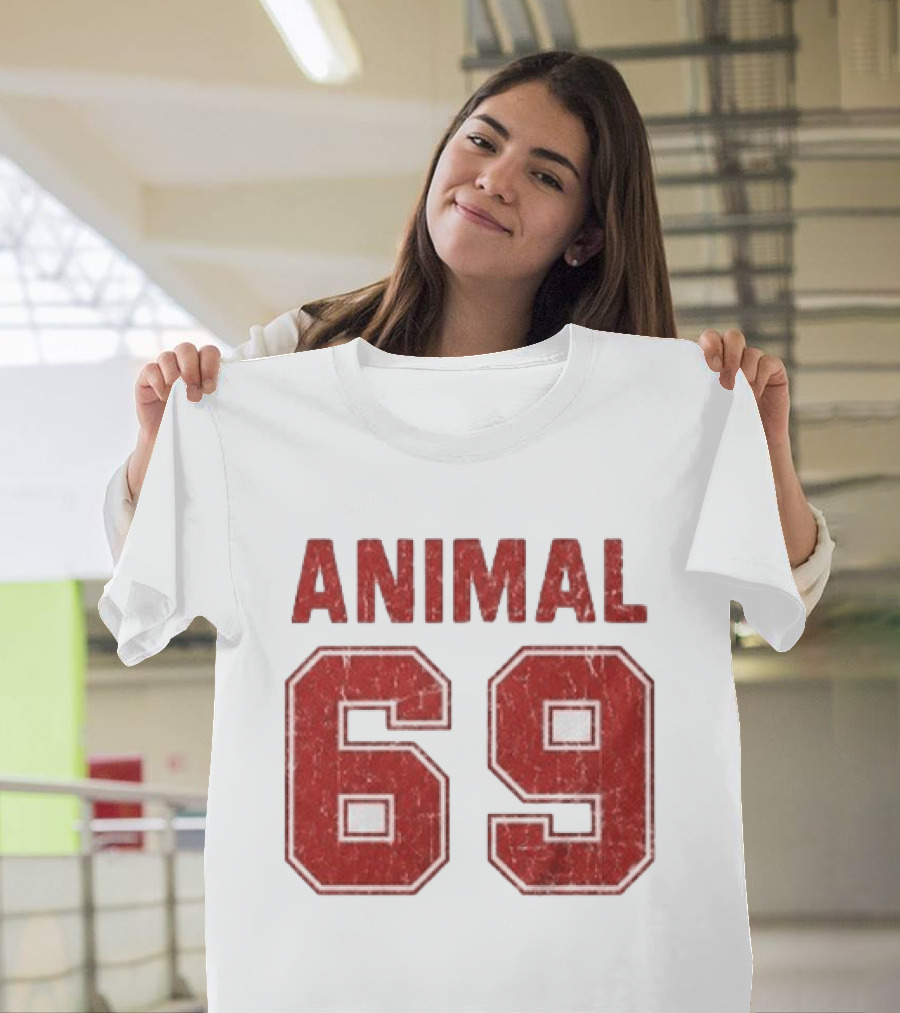 Justin Bieber Animal 69 Retro Jersey T-Shirt