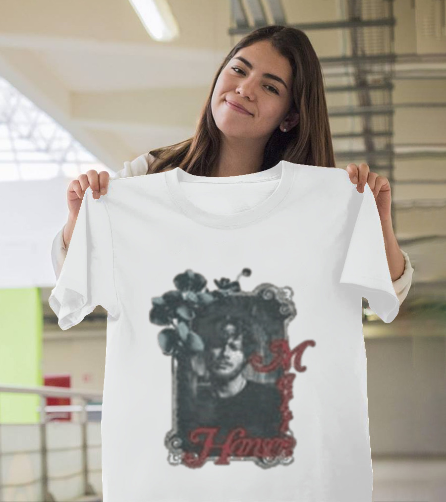 Matt Hansen Gothic Portrait Roses T-Shirt
