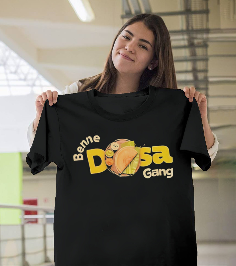 Benne Dosa Gang South Indian Food Lovers T-Shirt