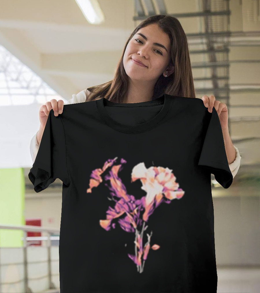 Calling All Captains Wallflower Emotion Sickness Floral T-Shirt