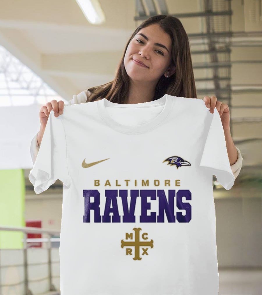 Baltimore Ravens My Chemical Romance MCRX Collaboration T-Shirt