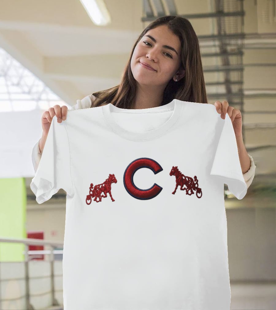 Chicago Cubs Siegelman Stable Hat 2026 C Logo Horse Racing Embroidery T-Shirt