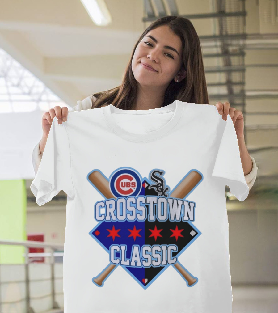 Crosstown Classic 2026 Chicago Cubs Chicago White Sox Rivals Showdown T-Shirt