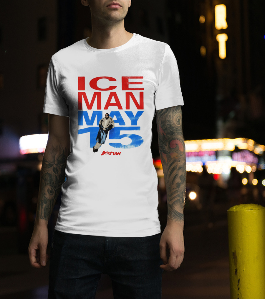 Drake Iceman May 15 Blue Red Styling 2026 Album Cover T-Shirt