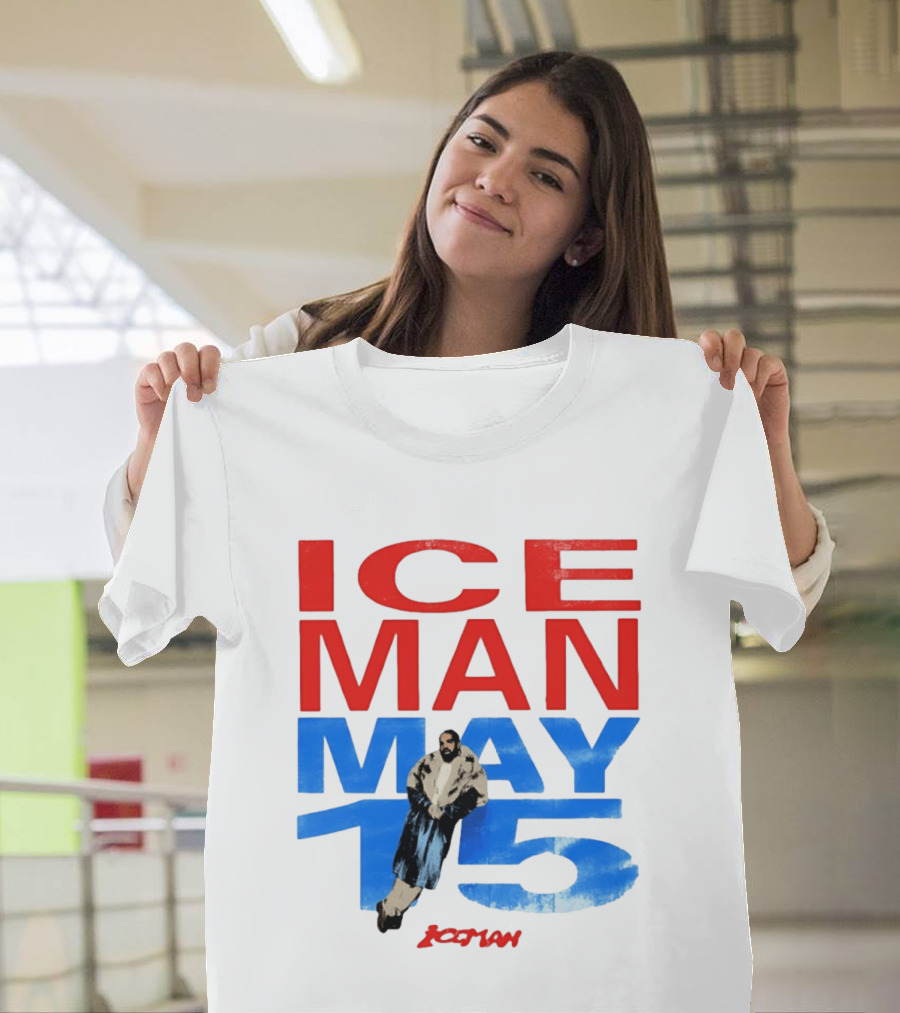 Drake Iceman May 15 Blue Red Styling 2026 Album Cover T-Shirt