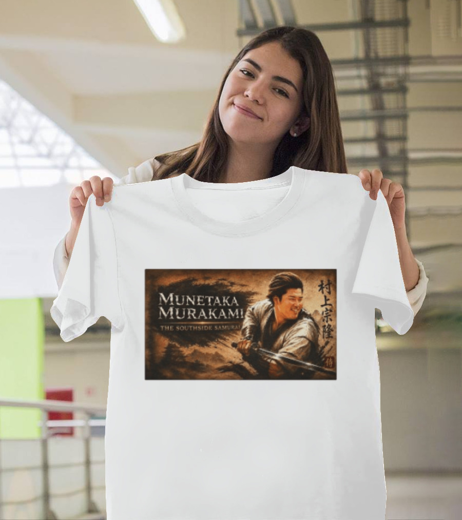 Munetaka Murakami The Southside Samurai Kanji T-Shirt