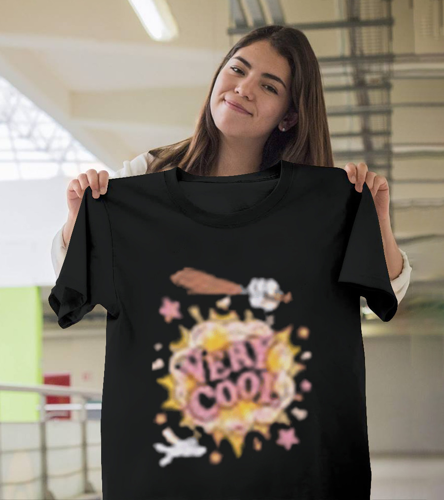 Very Cool Pizza Explosion With Cheesy Popcorn Topping T-Shirt