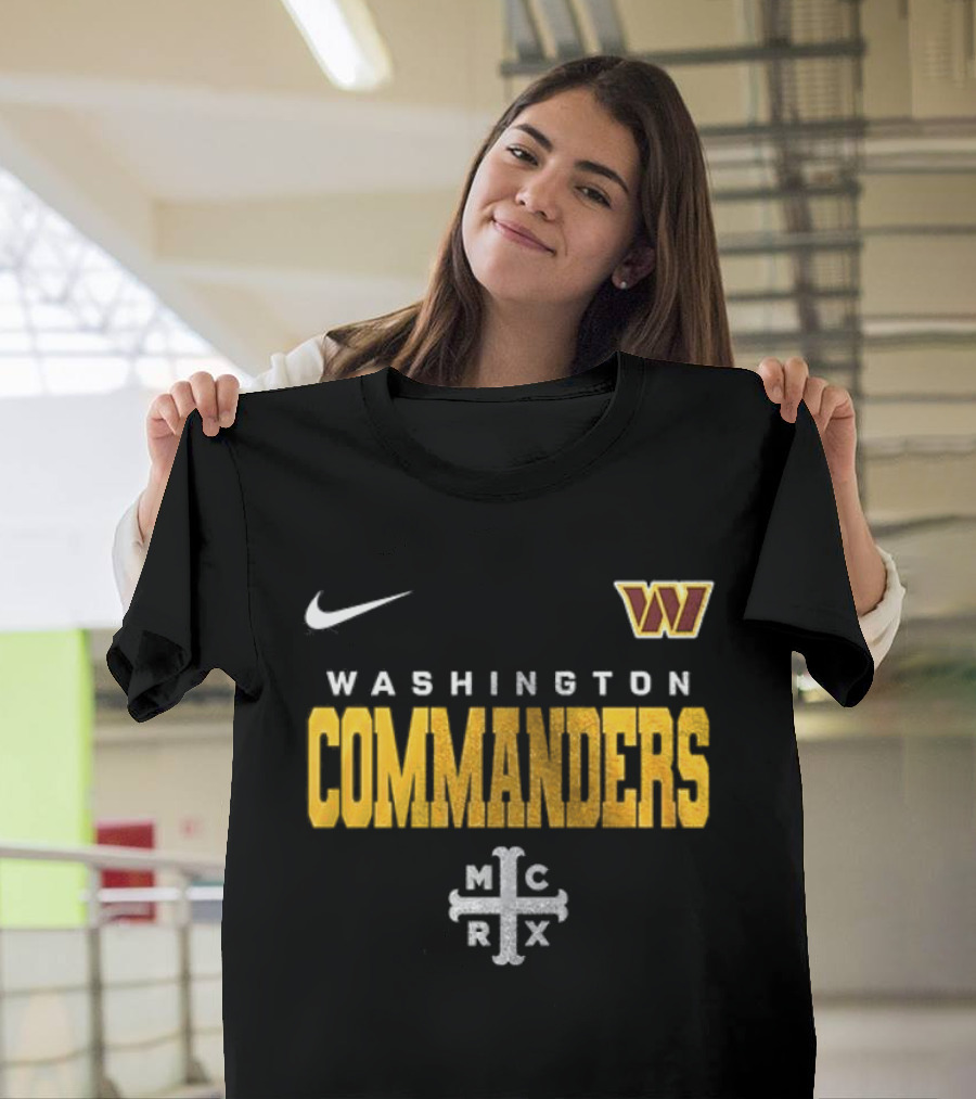 Washington Commanders My Chemical Romance NCRX Black Parade Collaboration T-Shirt