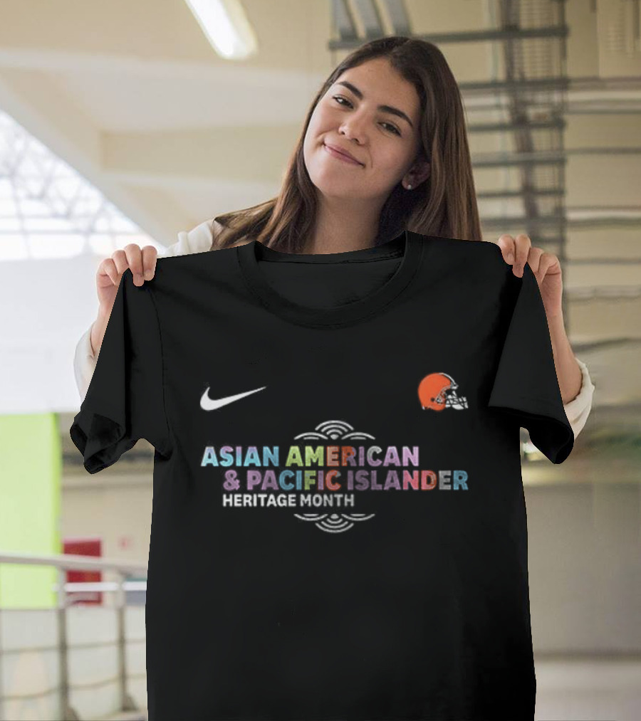 Cleveland Browns Nike Asian American Pacific Islander Heritage Month Celebration T-Shirt