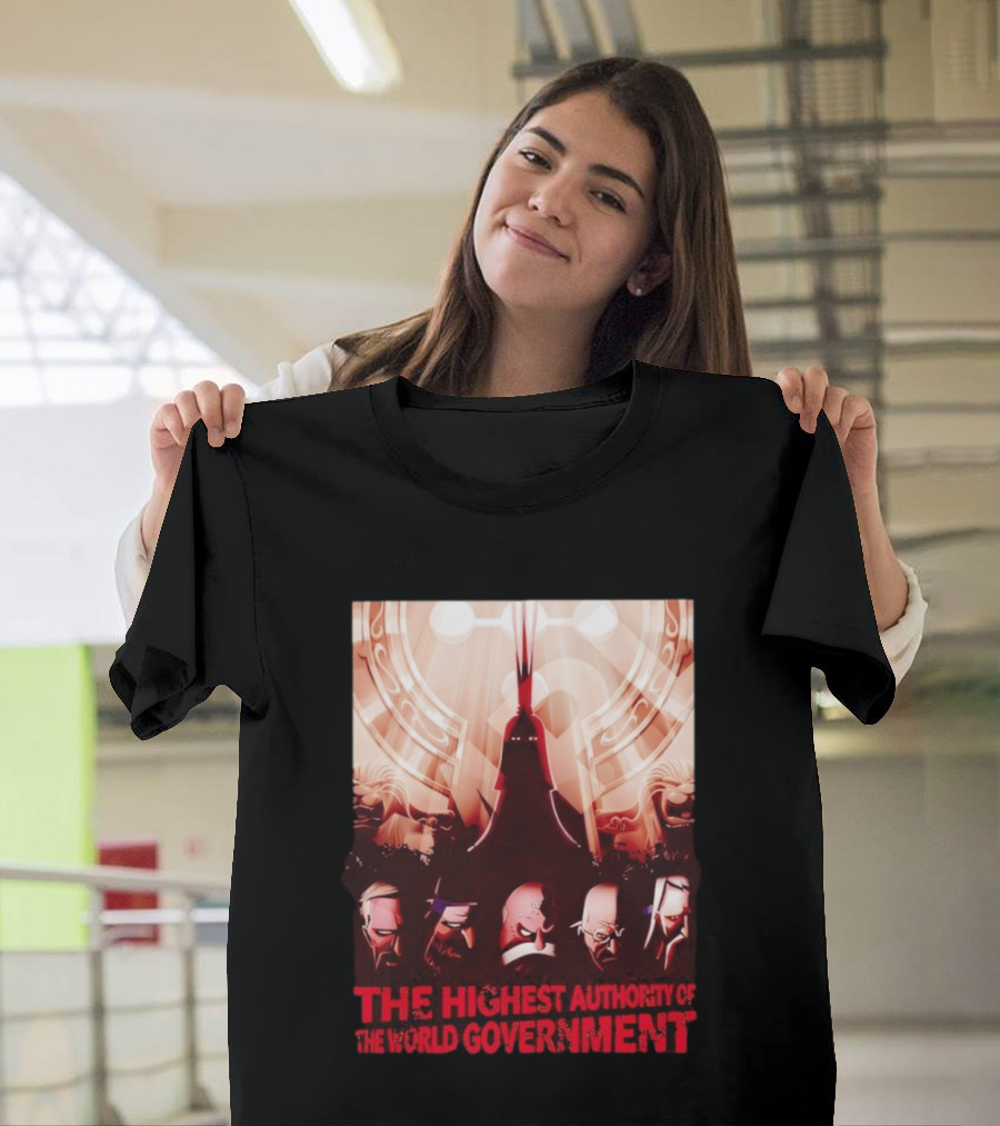 The Highest Authority Of The World Government Five Elders Scene T-Shirt