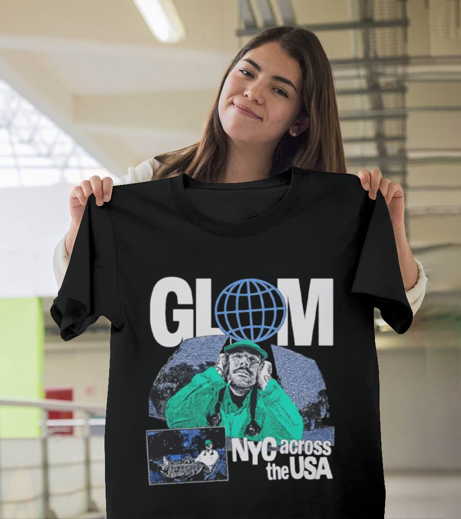 GLOM NYC Across The USA Tour 2026 Headlining Event With Dates T-Shirt