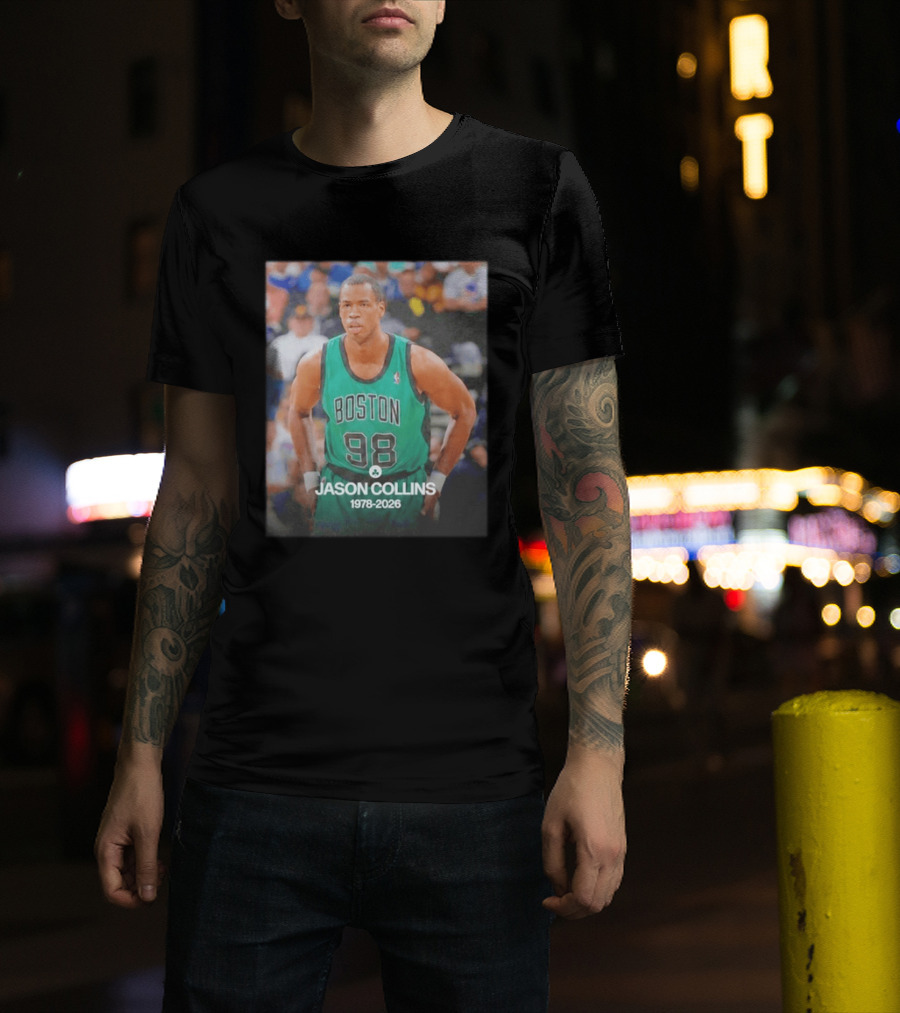 Boston Jason Collins 1978 2026 T-Shirt