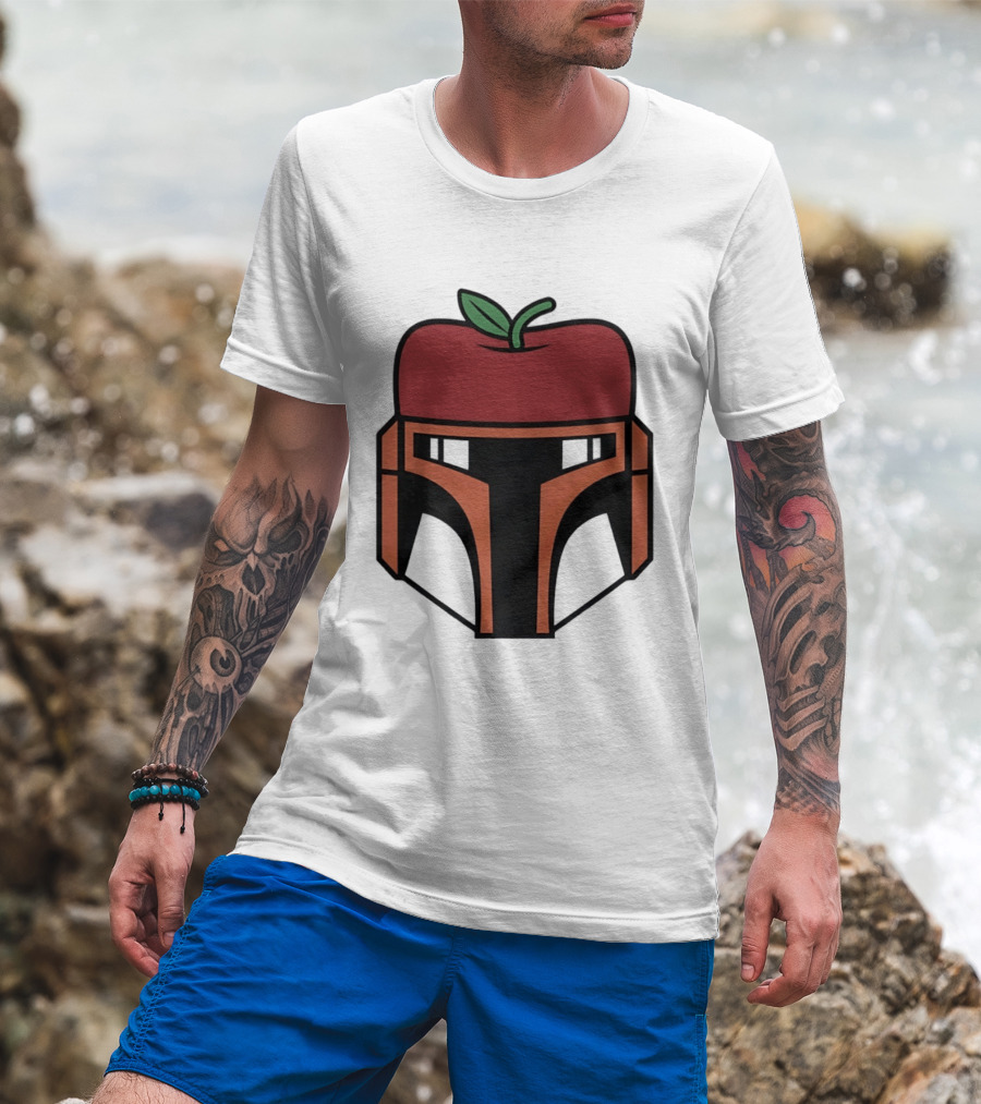 Boba Fett Star Wars New York Mets Big Apple T-Shirt
