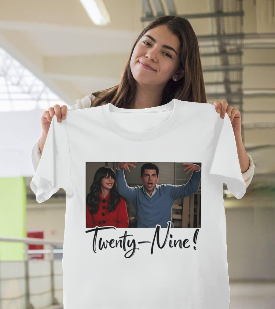 New Girl Jess And Schmidt Twenty Nine Scene T-Shirt