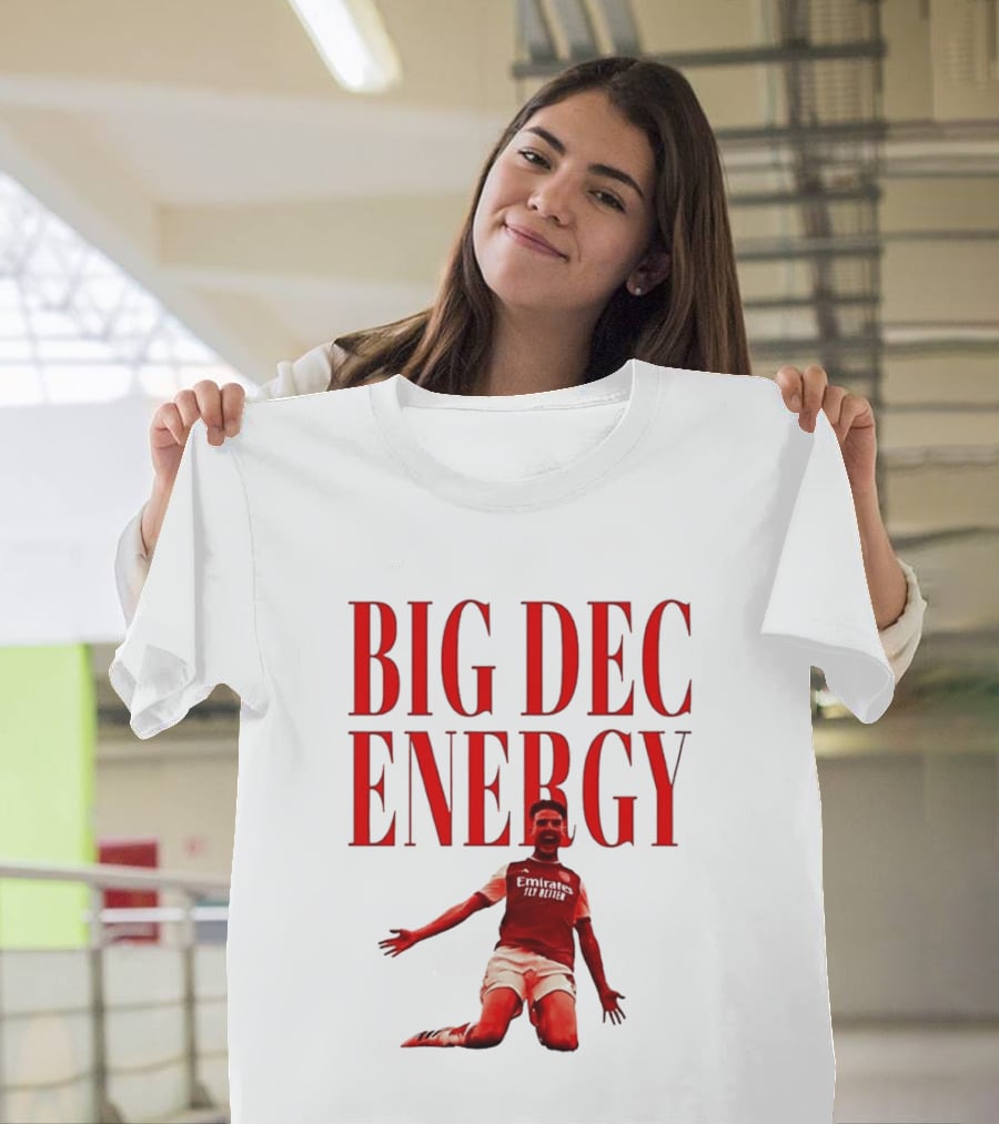 Big Dec Energy Declan Rice Arsenal FC T-Shirt
