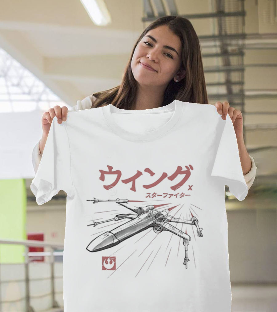 Lightwing Fighter Sumi E T-Shirt