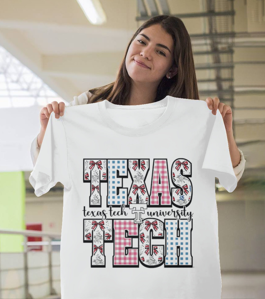 Texas Tech University Coquette Bow T-Shirt