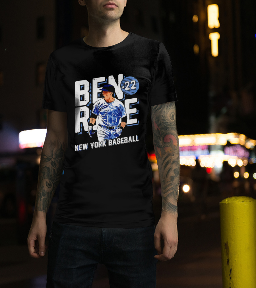 Ben Rice 22 New York Baseball T-Shirt