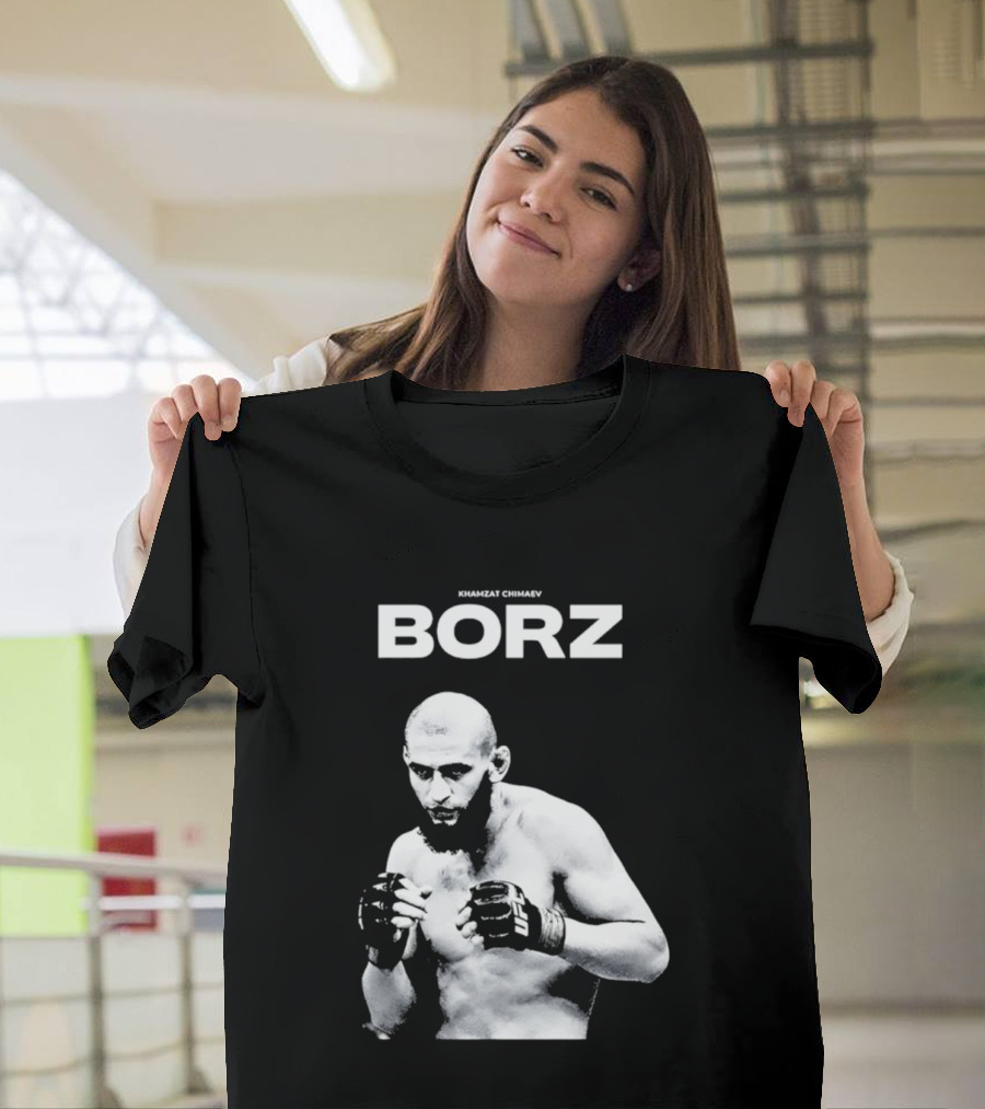 Khamzat Chimaev Borz Fighter Recognition T-Shirt