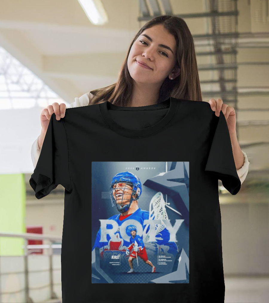 2026 Awards ROTY CJ Kirst Toronto Rock Lacrosse Highlights T-Shirt