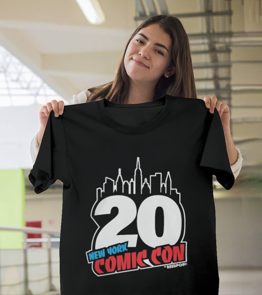 New York Comic Con 20th Anniversary 2026 Skyline Celebration NYCC T-Shirt