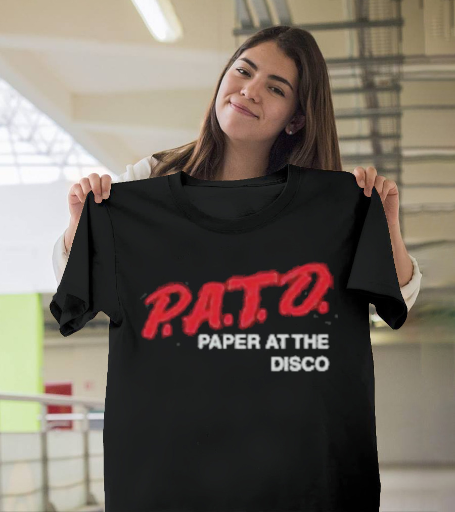 P.A.T.D. Paper At The Disco Bold Red T-Shirt