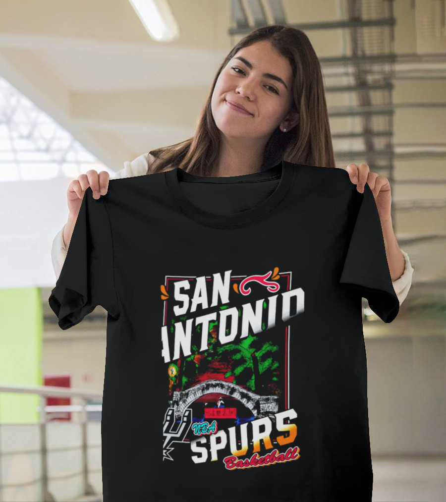 San Antonio Spurs NBA Basketball T-Shirt