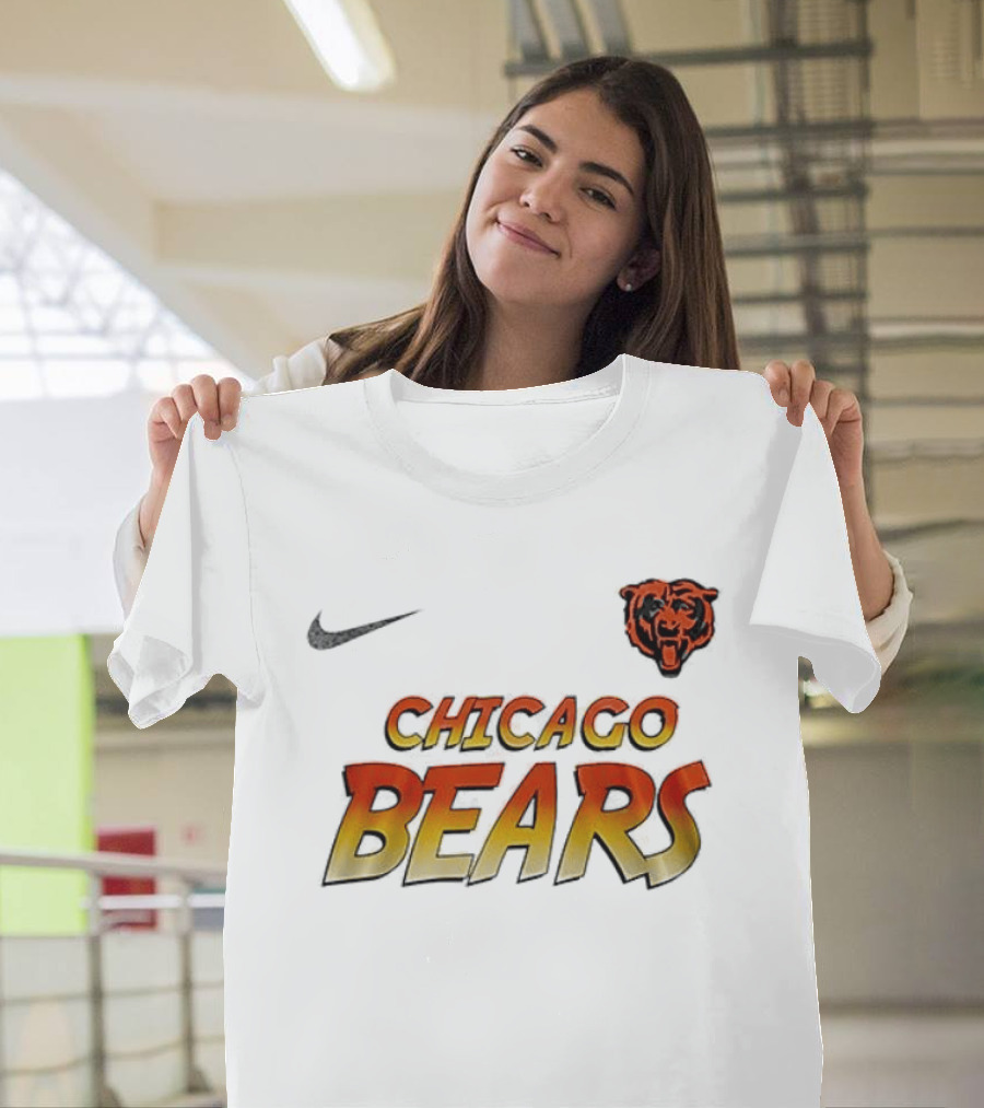 Nike Chicago Bears Indiana Jones Style Collaboration T-Shirt