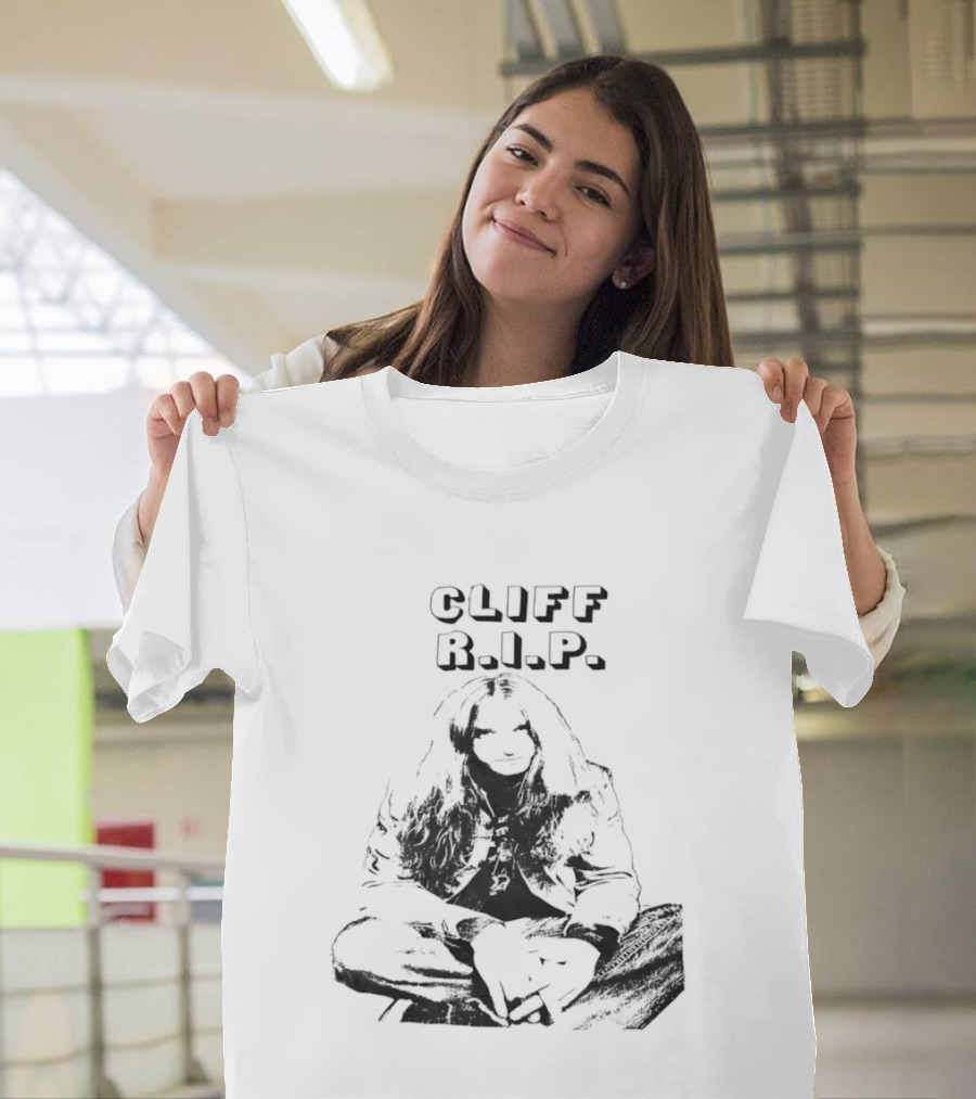 Cliff RIP Graphic Rock Memorabilia T-Shirt