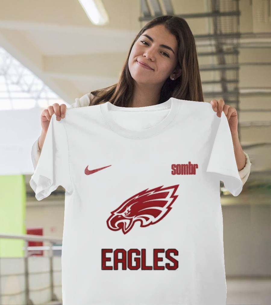 Philadelphia Eagles Sombr Nike Collaboration Late Nights Young Romance Tour T-Shirt