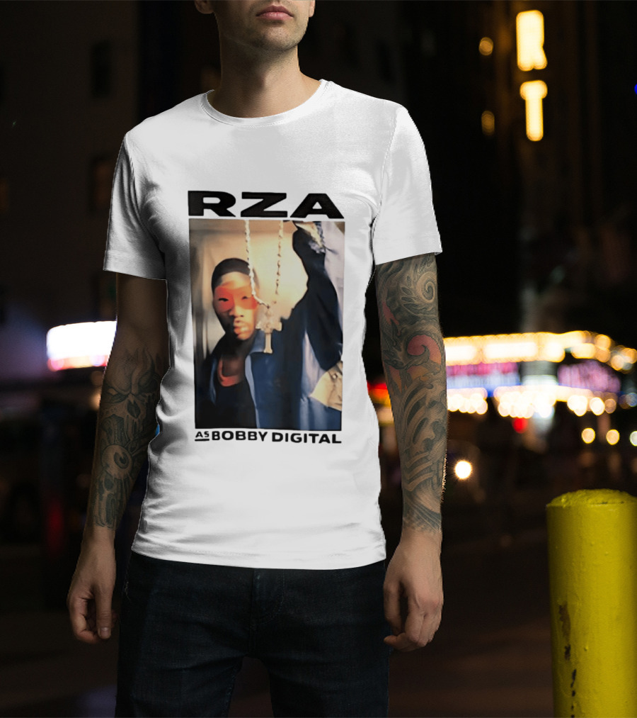 RZA Bobby Digital Mask And Chain T-Shirt