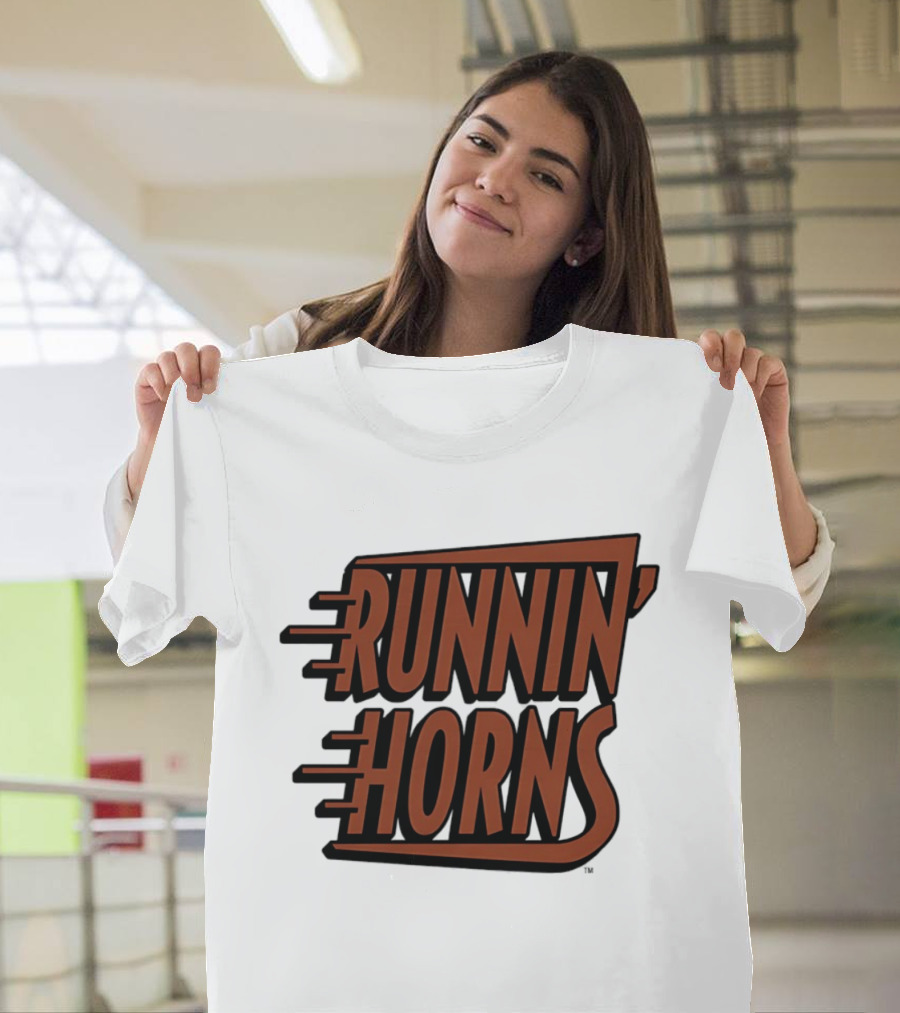 Texas Longhorns Runnin' Horns Basketball 2026 Sports Team Spirit T-Shirt
