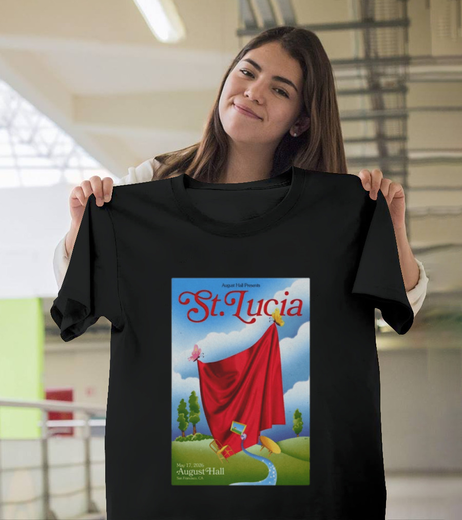 August Hall Presents St. Lucia May 17 2026 San Francisco CA T-Shirt