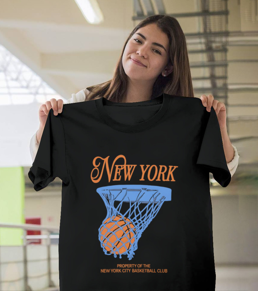 New York Basketball Property Of The New York City Basketball Club T-Shirt