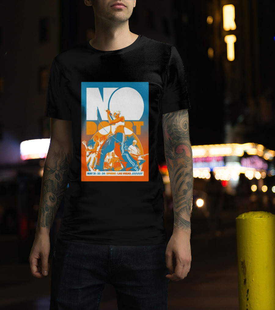 No Doubt May 21 23 24 Sphere Las Vegas 2026 T-Shirt