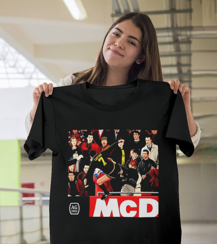 Oh Ah Kung Fu Cantona Kick Crowd Scene MCD T-Shirt