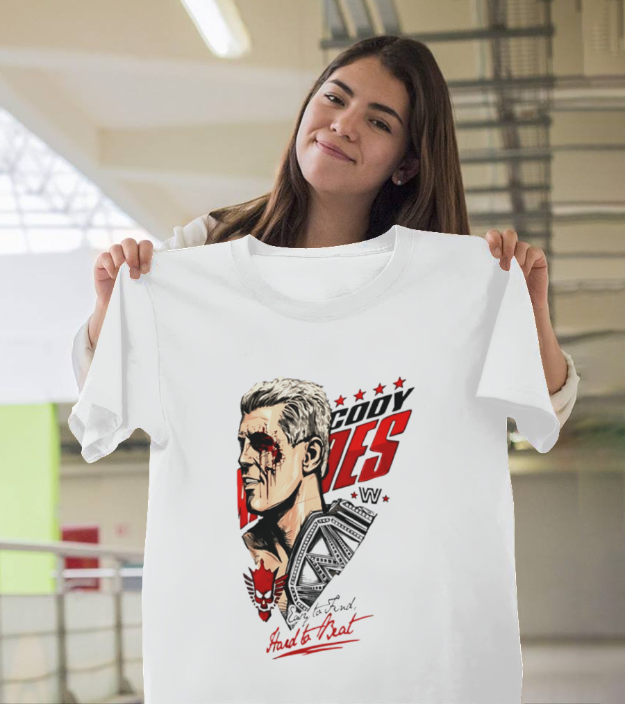 Cody Rhodes WWE Easy To Find Hard To Beat T-Shirt