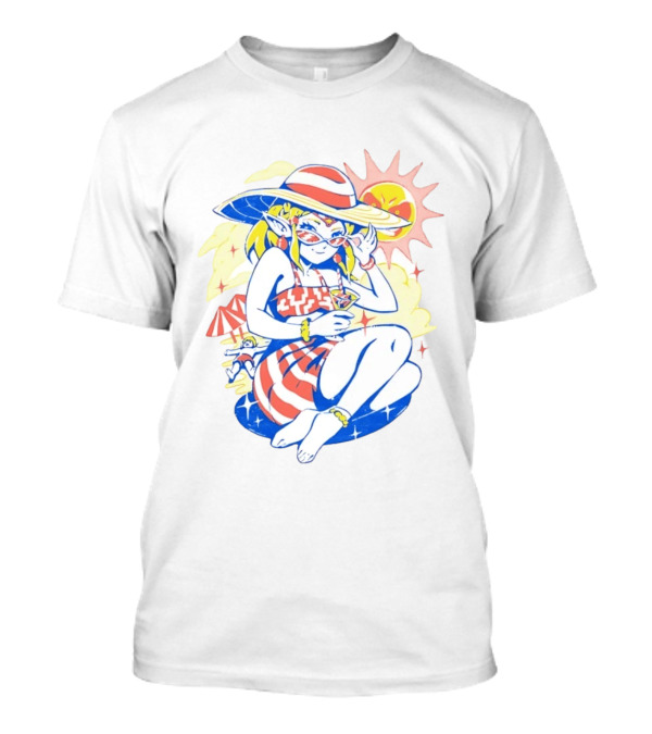 Hylian Princess Summer Season Sun T-Shirt