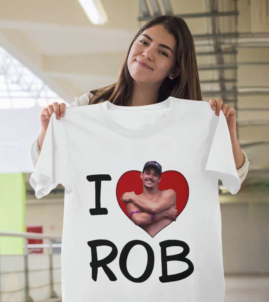 I Heart Rob Boston Rob Mariano Hugging Image T-Shirt