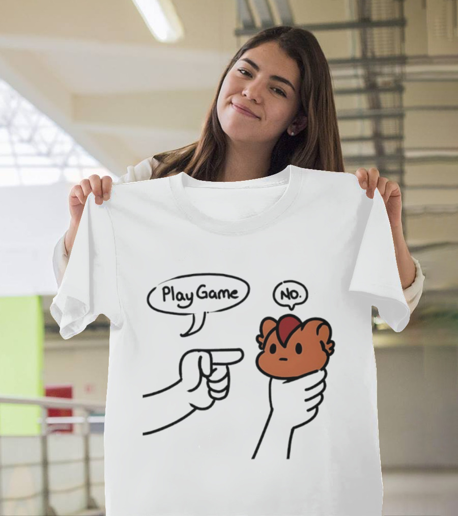 Jyggy Play Game No Gesture Meme Humor T-Shirt