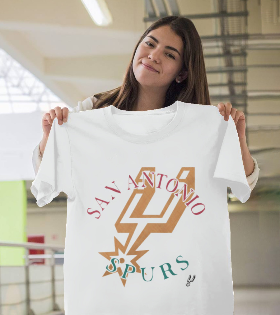 San Antonio Spurs Stadium Essentials Cocoon Spurs Basketball T-Shirt