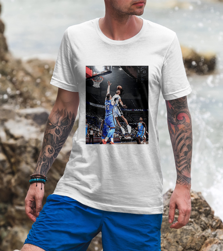 Stephon Castle Dunk NBA Oklahoma City Thunder Superior Team Ultra T-Shirt