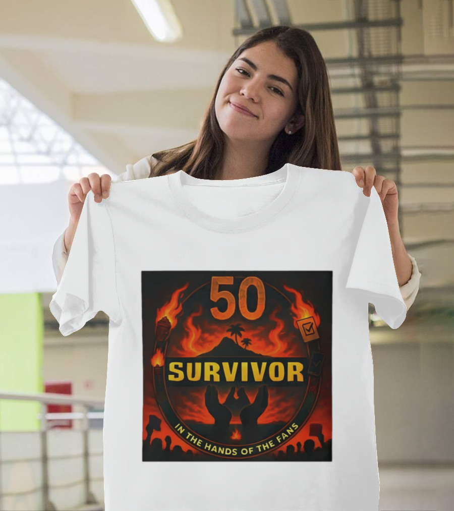 Survivor 50 Season Outwit Outplay Outlast In The Hands Of The Fans T-Shirt