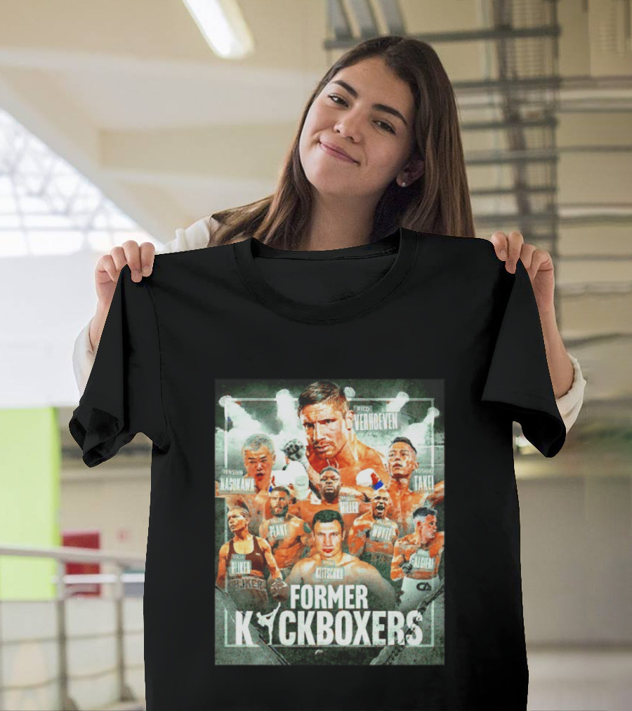 Rico Verhoeven Tenshin Nasukawa Yoshiki Takei Historic Kickboxing Legends T-Shirt
