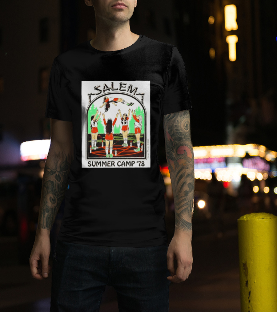 Salem Summer Camp '78 Ritual With Girls In Red And White Outfits T-Shirt
