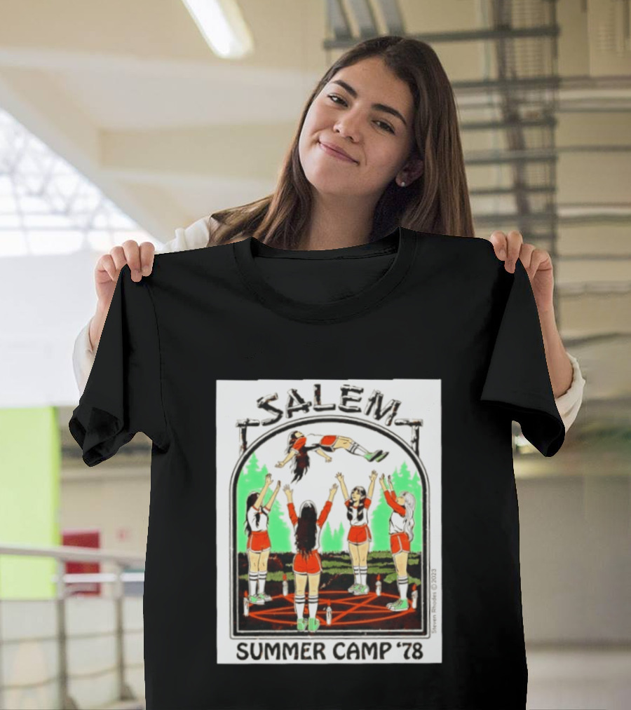 Salem Summer Camp '78 Ritual With Girls In Red And White Outfits T-Shirt